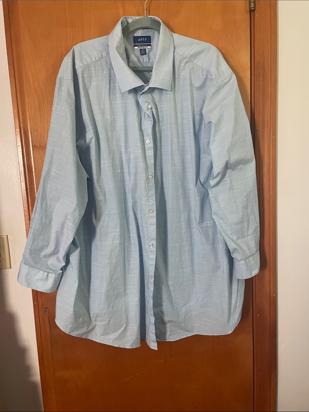 Apt. 9 Light Blue Men's Button-Down Shirt
